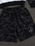 BLACK CAMO SHORTS