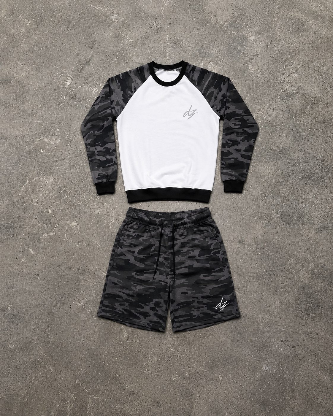 BLACK CAMO FULL SET